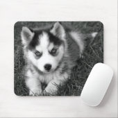 Love Siberian Husky Puppy Dog Mousepad Muismat (Met muis)