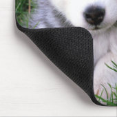 Love Siberian Husky Puppy Dog Mousepad Muismat (Hoek)