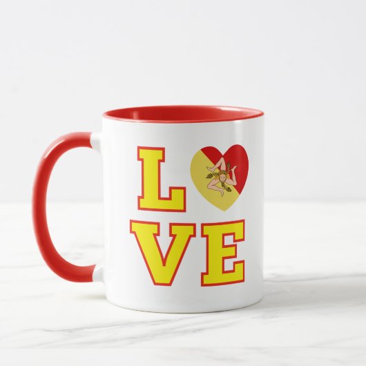 LOVE Sicily Mug Mok (Links)