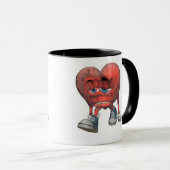 Love Sick Heart Mok (Voorkant rechts)