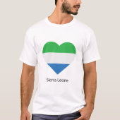 Love Sierra Leone T-shirt (Voorkant)