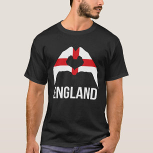Love Sign England Flag T-shirt