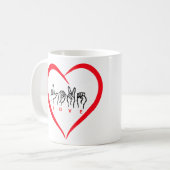 Love Sign Language Koffiemok (Voorkant links)