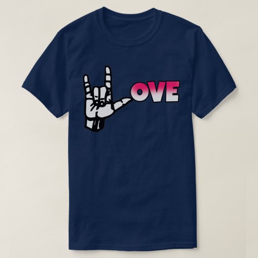 LOVE SIGN T-SHIRT (Design voorkant)