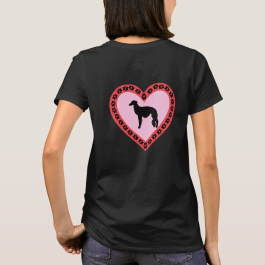 Love Silken Windhounds T-shirt (Achterkant)