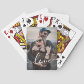 Love Simple Photo Pokerkaarten (Achterkant)
