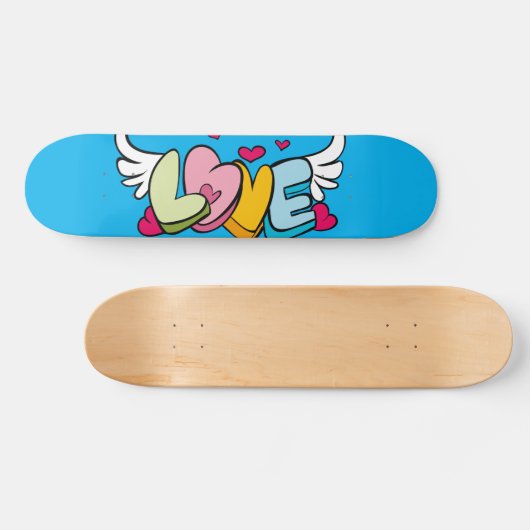 Love Skateboard Custom Design (Horizontaal)