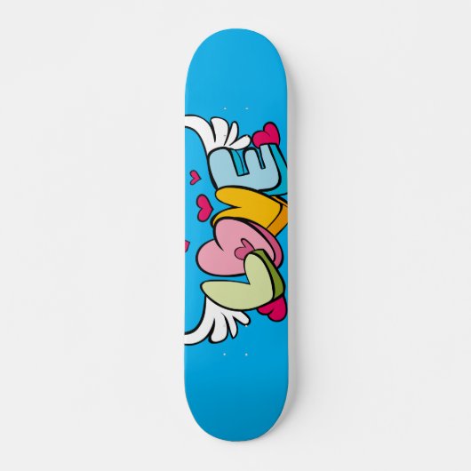 Love Skateboard Custom Design (Voorkant)