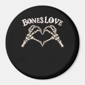 Love Skeleton Hand Classic Magneet (Voorkant)