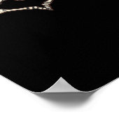 Love Skeleton Hand Classic Poster (Hoek)