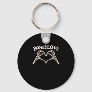 Love Skeleton Hand Classic Sleutelhanger