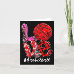 Love Sketll Uitrusting Speler Team Valentijnsdag  Kaart