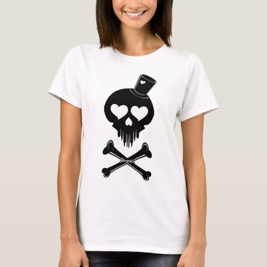 Love-Skull-003 T-shirt (Voorkant)