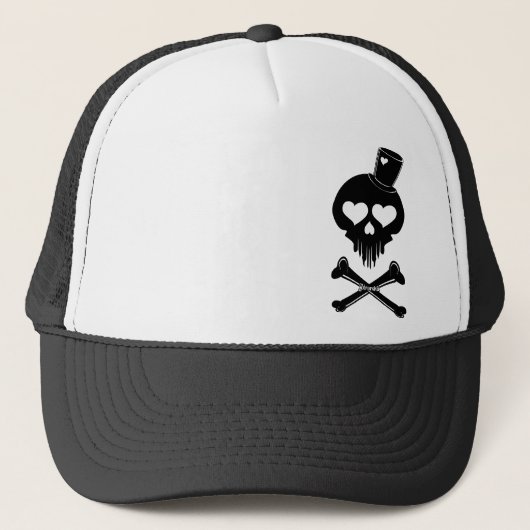 Love-Skull-003 Trucker Pet (Voorkant)