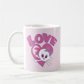 Love Skull Koffiemok (Links)