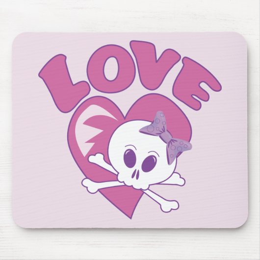 Love Skull Muismat (Voorkant)