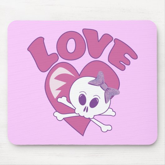 Love Skull Muismat (Voorkant)