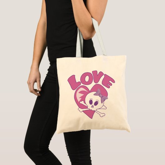 Love Skull Tote Bag (Voorkant (product))