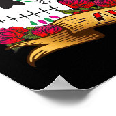 Love Skulls "Amor" Poster (Hoek)