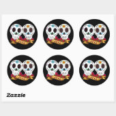 Love Skulls "Amor" Sticker (Vel)