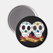 Love Skulls Magnet (Voorkant / Achterkant)