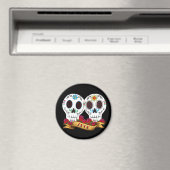 Love Skulls Magnet (Insitu (Vaatwasser))