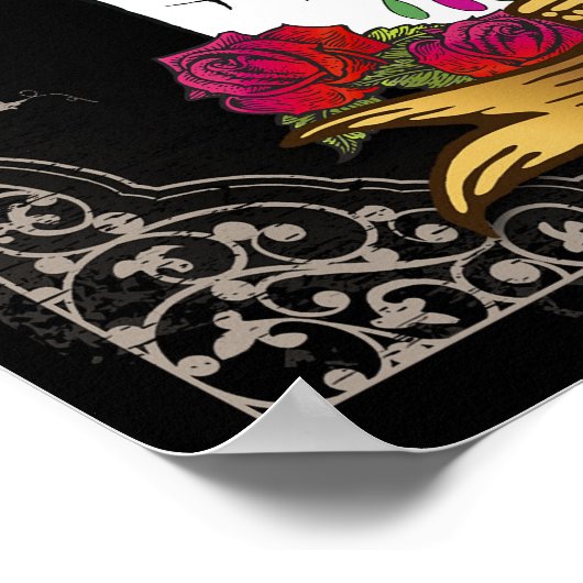 Love Skulls Poster/Print Poster (Hoek)