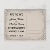 Love Skulls Save the Date Briefkaart (Achterkant)