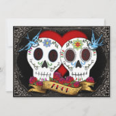 Love Skulls uitnodiging (Voorkant)