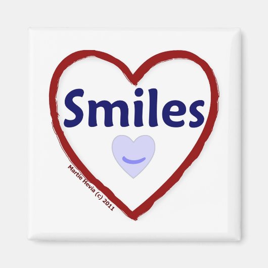 Love Smiles Magneet (Voorkant)