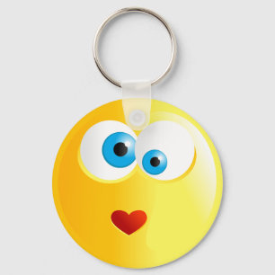 Love Smilie Sleutelhanger