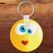 Love Smilie Sleutelhanger (Voorkant)
