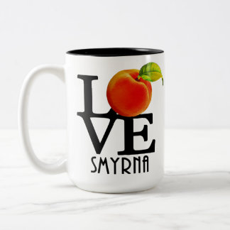 LOVE Smyrna Georgia 15oz Tweekleurige Koffiemok