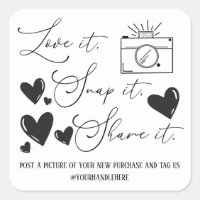 Love Snap Share Camera Heart Script Etsy Business