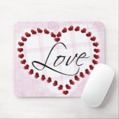 Love Snoep Hearts mousepad Muismat (Met muis)