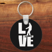 Love Snowboarding Sleutelhanger (Voorkant)