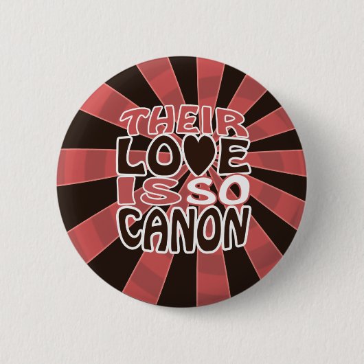 Love So Canon Ronde Button 5,7 Cm (Voorkant)