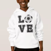 Love Soccer - Black Letters (Voorkant)