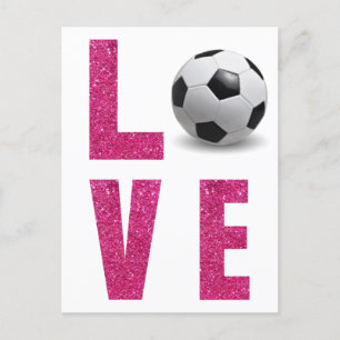 Love Soccer Briefkaart