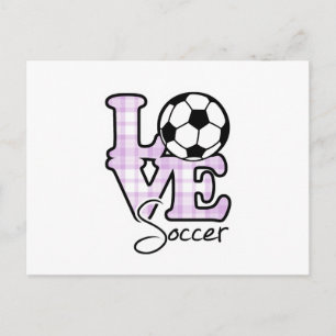 Love Soccer Briefkaart