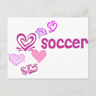 Love Soccer Briefkaart