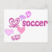 Love Soccer Briefkaart (Voorkant)