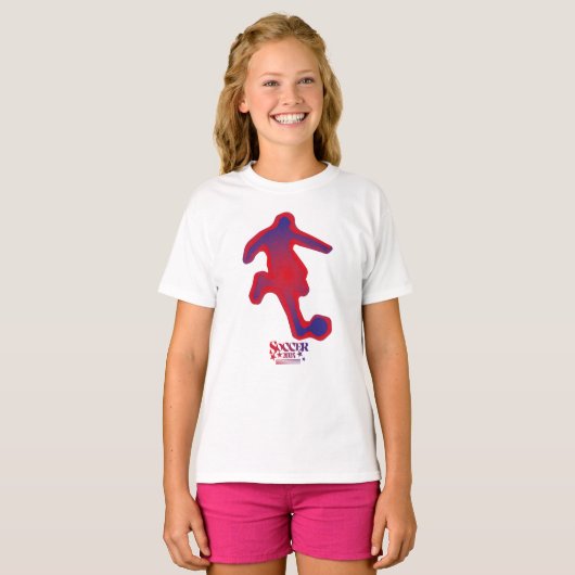 LOVE SOCCER BY MASANSER PIXELAT T-SHIRT (Voorkant volledig)