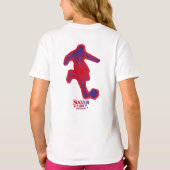 LOVE SOCCER BY MASANSER PIXELAT T-SHIRT (Achterkant)