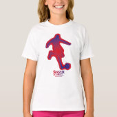 LOVE SOCCER BY MASANSER PIXELAT T-SHIRT (Voorkant)