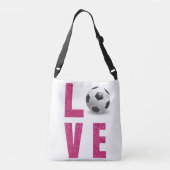 Love Soccer Crossbody Tas (Achterkant)