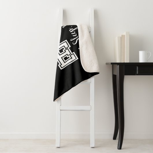 Love Soccer - Eat, Sleep, Play - Boy Sherpa Deken (In situ)