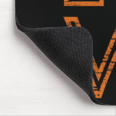 Love Soccer European Football Outline Retro Graphi Muismat (Hoek)