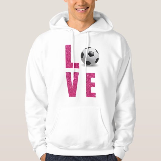 Love Soccer Hoodie (Voorkant)