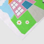 Love Soccer Kinder Tissuepapier (Detail)